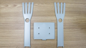 Kitchen Utility Glove Drain Rack Towel and Heat-Resistant Glove Detachable Storage Rack Glove Drying Rack