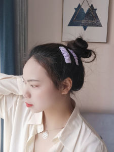 กิ๊บติดผมผ้าลายพิมพ์ลายเค้กสีลูกกวาดสไตล์เกาหลีสำหรับเด็กผู้หญิง กิ๊บติดผมแบบอ่อนโยน สไตล์หวานๆ สำหรับเด็กผู้หญิง