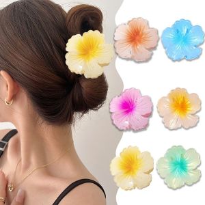 Gradient Cabbage Hair Clip Female Sweet Hair Fairy Gripper Versatile Fashion Hair Accessories