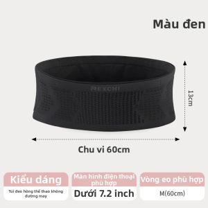 Túi Đeo Hông Chạy Bộ Dung Lượng Lớn Nhẹ Nhàng Chống Trượt Co Giãn