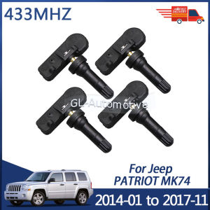 4 56029481AB 433 MHz Cảm Biến Giám Sát Áp Suất Lốp TPMS Cho Xe Jeep Patriot MK74 2014-2017 PCBA Bảng Và Pin Đi Kèm