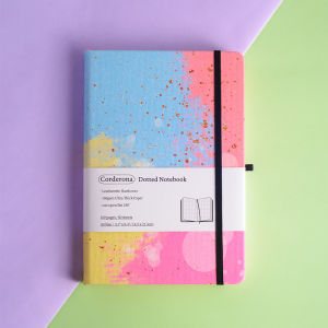Love Bubble A5 Bullet Dotted Journal Hard Cover Elastic Band 160gsm Dot Grid Notebook