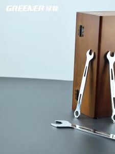 Ultra-thin Dual-head Open-end Combination Wrench 14mm