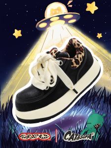cat&sofa | Giày Dép Quái Đản Dễ Thương Phong Cách Chunky Low-cut