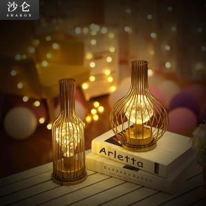 Creative Wine Cup & Wine Bottle Shaped Night Light String