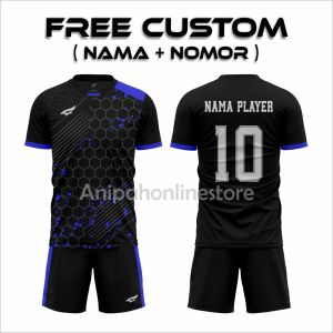 Free nama nomor pungung/ jersey badminton bola voli pria dewasa/ stelan olahraga wanita