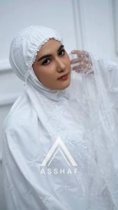 Mukena Dewasa Katun Premium Bordir Calista Series Mewah