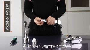 หัวต่อก๊อกน้ำ ก๊อกน้ำซิงค์ หัวก๊อกอ่างล้างจานประหยัดน้ำพุหัวฉีดยืดหยุ่น360องศาหัวก๊อกน้ำก๊อกน้ำสำหรับห้องครัวห้องน้ำ