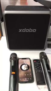 Loa Karaoke Xdobo King Max + 2 Micro Không Dây Loa Bluetooth Di Động Công Suất Lớn 140W Âm Thanh Siêu Trầm hát Siêu Hay Hỗ Trợ DSP - TWS - Chống nước IPX5 - Hãng Phân Phối Chính Thức