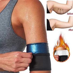 1Pair Arm Slimming ShaperS Compression Wrap Sport Sauna Sweat Bands for Weight Loss Women Workout Fitness Arm Trimmer Strap