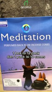 Dupa India Kerucut Aromatherapy Cones - Darshan Meditation Back Flow