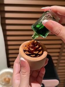 UBT | Pine Cone Aromatherapy Diffuser For Home And Car Decor