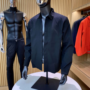 Dingli Recommended! Seamless Glue Speed Dry Mesh Hole Breathable Sun Protection Outdoor Leisure Mens Long Sleeve Shirt Trendy