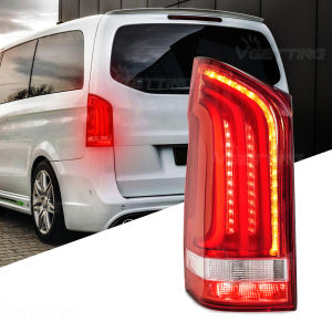 For Mercedes-Benz Vito V-Class W447 2015 2016 2017 2018 2019 2021 2022 LED Car Tail Lamps Brake Turn Signal Rear Fog Lights 12V