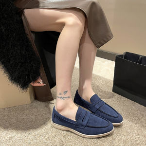 DIANCHA | Breezy Loafer Shoes British Style Round Toe Slip-on