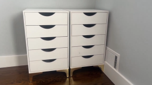 10/15cm Black&Gold Solid Steel furniture leg for SofaCoffee tableTV cabinetbedside tablebathroom cabinet Tahan lama