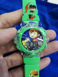 BOBOIBOY JAM TANGAN KANAK-KANAK ADA LAMPU DAN MUSIK