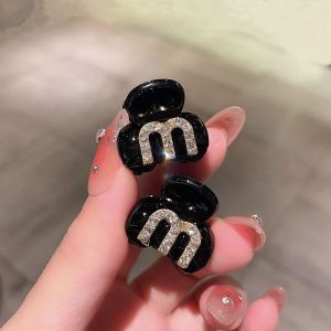 Korean 2/6pcs Rhinestone Bangs Side Hair Clip Sweet Forehead Clip Shiny Headdress Hair Clip Grab Women Girls HairAccessories