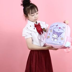 Ransel Siswa Kuromi Tas Fashion Ransel Anak