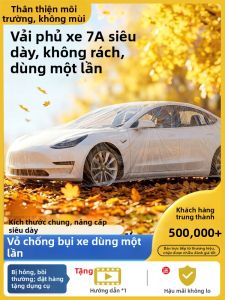 YIMING | Disposable Bird Droppings Proof Transparent Car Cover