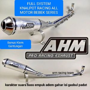 knalpot racing ahm supra x125