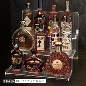 YA JIA LI JIA | Staircase Transparent Mini Display Organizer Shelf