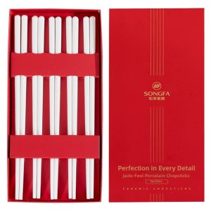 Songfa | Antibacterial Mold-Resistant Ceramic Chopsticks 10 Pairs