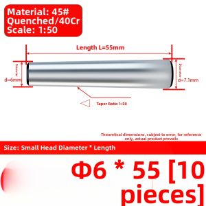 JISHUO | High-Strength Steel Tapered Pin Hardened GB117