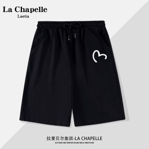 กางเกงขาสั้นวิ่ง La Chapelle สำหรับผู้หญิง ทรงตรง ผ้าฝ้าย 100% ขายส่งจากจีนแผ่นดินใหญ่ ฤดูร้อน 2024 กางเกงขายาวสีดำ