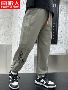 Boys Spring Autumn Quick Dry Sports Pants Fashionable Workwear Trousers for Middle Large Children Boys Clothing