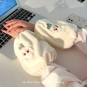 Stuffed Oversleeves: A Must-Have for Women's Short Winter Office Wear