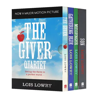 【Ready Stock】The Giver Quartet Boxed Set by Lois Lowry paperback 4books
