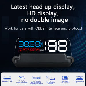 Newest C500 OBD2 Car HUD Digital Display Water Temp Speed Turbo RPM Gauge GPS Smart On-board Computer T900 Head Up Meter Auto