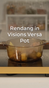 Nồi Thủy Tinh VISIONS Pháp | Size 0.8L / 1.25L / 3.5L - Thủy tinh chịu nhiệt Pyroceram – Hàng Chính Hãng