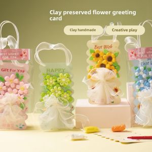 Handmade Diy Childrens Graffiti Love Wood Photo Frame Teachers Gift Kindergarten Decoration Material Kit Mothers Day Gift
