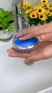 Lược silicon dùng gội đầu dưỡng sinh | Lược gội đầu