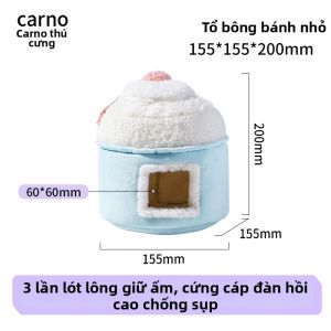 CARNO | Giường Chống Cắn Cho Hamster ấm áp