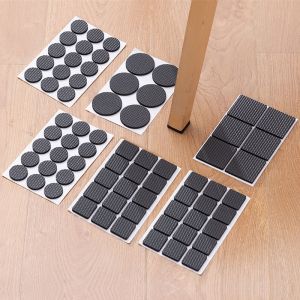 84 Pcs Non Slip Furniture Pads Furnigear Premium Furniture Grippers Chair Leg Pads Self Adhesive Rubber Chair Feet- Anti Scratches Furniture Pads For Hardwood Floors