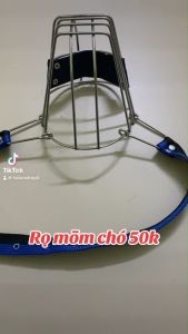 đồ rọ mõm chó chất liệu inox không rỉ 3 kích cỡ bền chặt