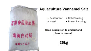 Aquarium Aquaculture Marine Sea Salt 25kg for Sea Fish Prawn Lobster Crab Garam laut untuk Ikan laut Biofloc RAS