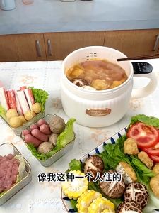 Electric Cooker With Steamer Multi Rice Cooker Electric Steamer Cooker Pot Non-Stick For 1-2 Person Periuk Nasi电煮锅