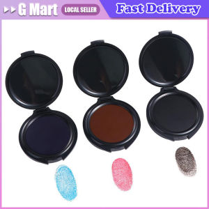 3 Color Clear Stamping Agreement Contract Finance Office Supplies Thumbprint Ink Pad Mini Fingerprint Ink Pad Fingerprint Kit