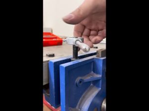 12Pcs Tap and Die Set Metric Manual Threading Tool with Adjustable Tap Wrench Wrench Reamer Tool