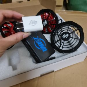 Bán buôn & Bán lẻ Bộ Phụ Kiện Áo Điều Hoà ZaWaPin 36000Mah + 2 quạt + dây kết nối + cục nguồn ( quạt không chổi than )