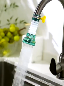 [BUY 1 TAKE 1]Universal Faucet Extender 360 Rotating Tap Extension Flexible Sink Filter Kitchen Bathroom Tool Filter Splash Proof Water Saving Faucet Filter