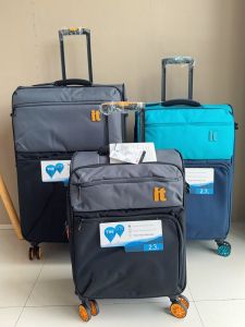 Ultra-Light Oxford Fabric Expandable 24 Inch Carry-On Luggage Silent Wheel Travel Suitcase Soft Box Fashionable Mens And Womens Bag