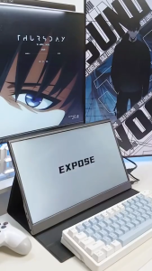EXPOSE 14 นิ้ว Portable Monitor 1080P IPS สําหรับแล็ปท็อป Usb Type-c HDMI Display สําหรับเล่นเกม และใช้งานขณะเดินทาง