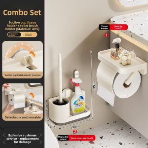 MOSHANG | Waterproof Suction Tissue Holder