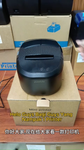 ZY308 Thermal Receipt Printer 80mm (USB + LAN + Serial + Bluetooth) POS Printer