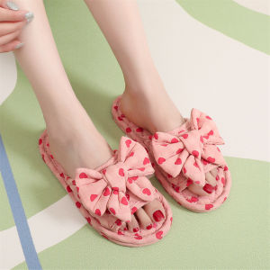 Soft Bottom Cotton Slippers Couple Matching Indoor Shoes Comfortable Quiet Walking Home Use Spring Summer Autumn Winter